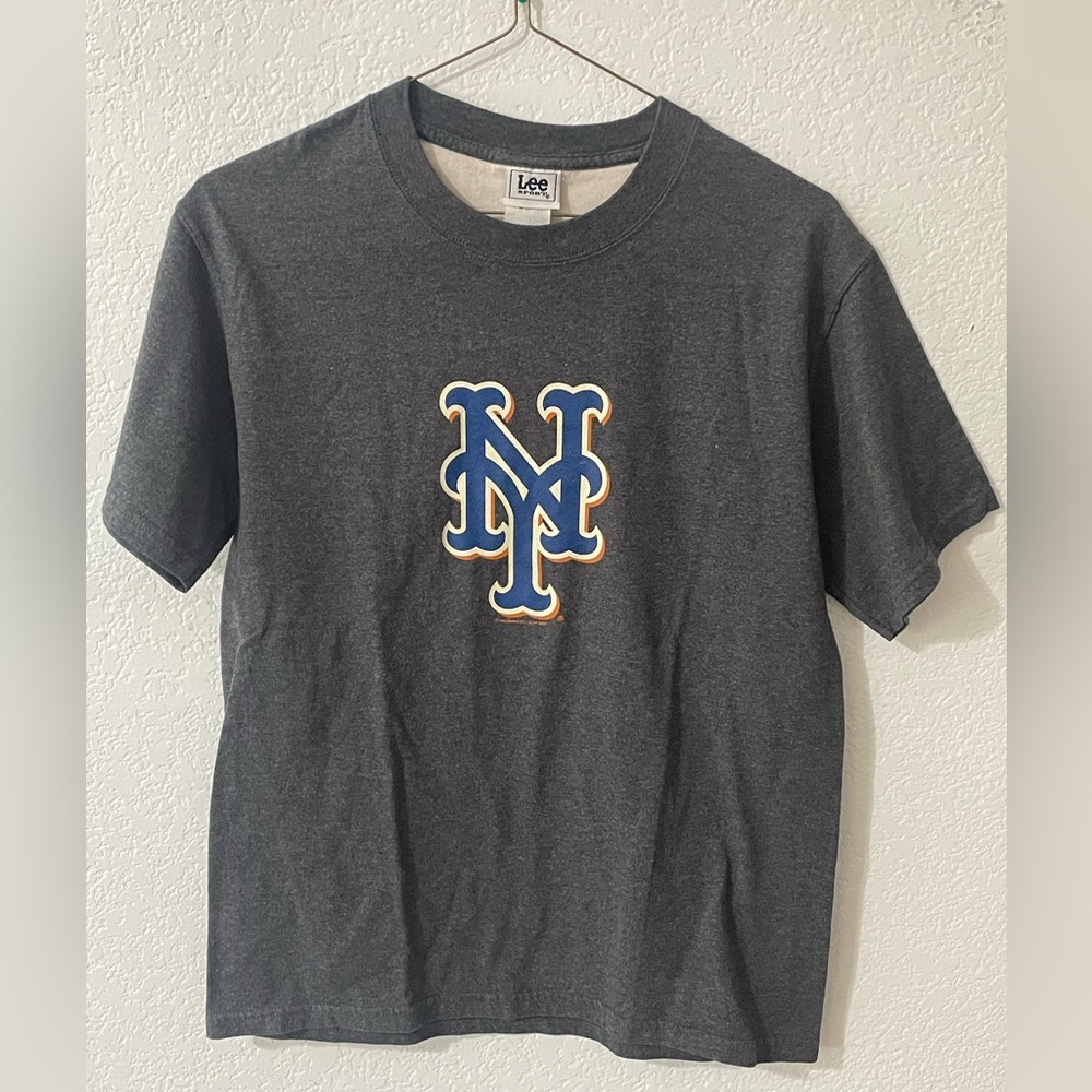 Vintage 2000s LEE Sports NY Mets Shirt Size Medium Excellent Condition